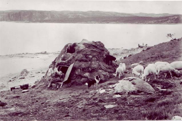 Østsamisk lakseplass i Bøkfjorden